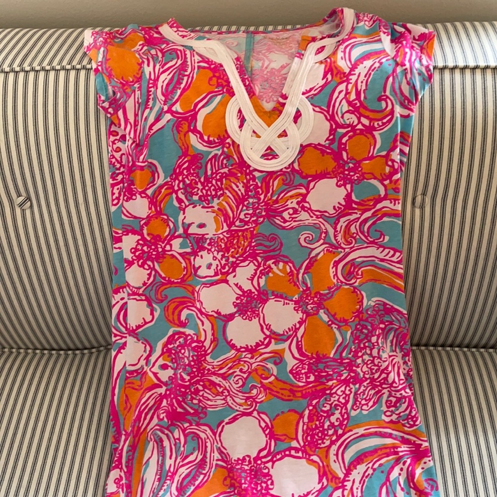 Lilly Pulitzer Pima Cotton short sleeve dress